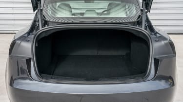 2020 tesla model store 3 cargo volume